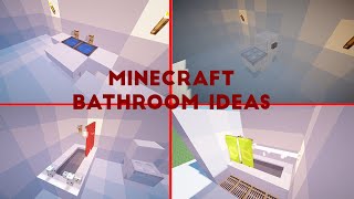 Minecraft: Bathroom Build Hacks and Ideas