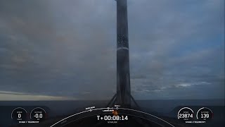 SpaceX Starlink Mission 12-7 Launched and nailed landing in the ocean