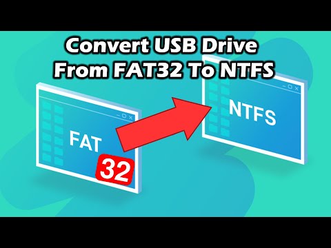 How do I format to NTFS?