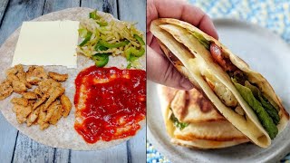 Viral Tortilla Wrap | Tiktok Tortilla Wrap in 5 min