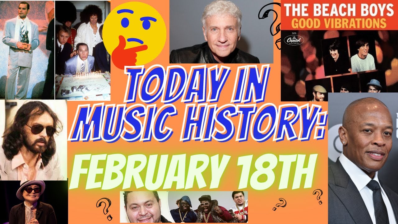 Today In Music History: February 18th - YouTube