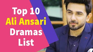 Top 10 Ali Ansari Drama Serial List 2020 | Ali ansari dramas | Pakistani Drama | Chalawa