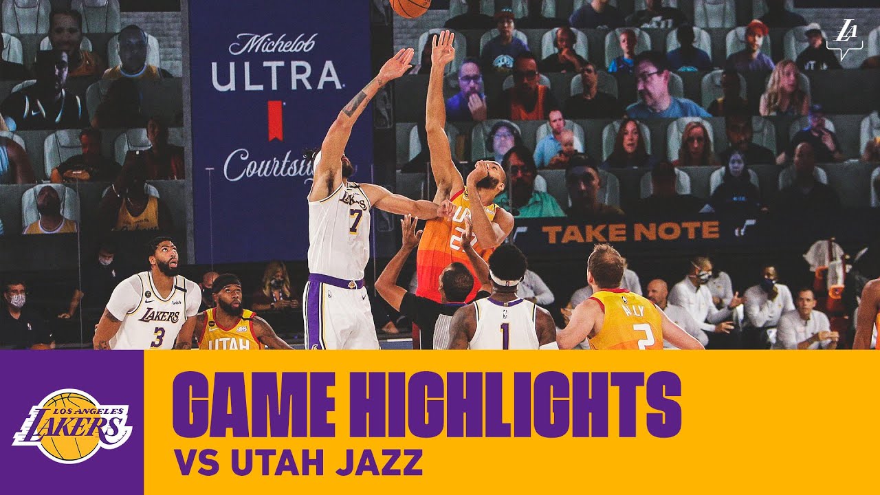 HIGHLIGHTS | Los Angeles Lakers Vs. Utah Jazz - YouTube