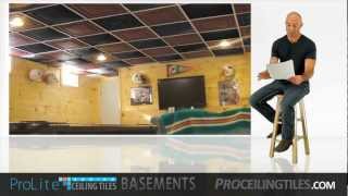 ProLite Basement Ceiling Tiles