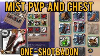 Bow of BADON 4.3 vs 6.3 || Solo Mist  ||Today Mobile Gameplay  || NO PREMIUM ✅#albiononline #albion