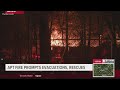Crews battle large apartment fire in northwest Atlanta