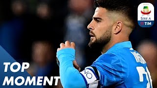 Captain Insigne Curls in Superb Late Equaliser | Sassuolo 1-1 Napoli | Top Moment | Serie A