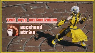 [KNUCKLES] Backhand Strike: Tech Arts Customization