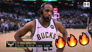 Khris Middleton TAKES OVER Game 4 To Tie Up Series