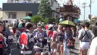 佐原の大祭2014夏　中日　本川岸区　1