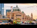 Melbourne City in Summer 2024 Australia 4K Video