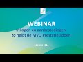 Webinar | Inkopen en aanbestedingen, zo helpt de MVO Prestatieladder!