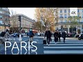 Winter in Paris, France 🇫🇷 4K Walking Tour