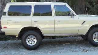 Tan 1984 FJ60 Land Cruiser For Sale