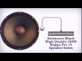 eminence black high quality 500w kappa pro 15 speaker 8ohm djkit.com