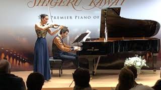 Beethoven Kreutzer Sonata 2do mov parte 2 Duo Isas Kwiek