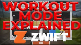 ZWIFT WORKOUTS - How to get the most out of workout mode