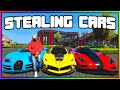 GTA 5 Roleplay - STEALING EVERY CAR FROM REDLINE | RedlineRP