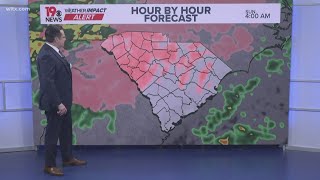 Forecast: Icy weather moves closer to South Carolina