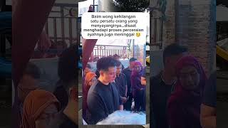 Semoga di beri ketabahan buat baim wong