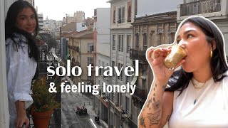 Feeling Lonely \u0026 Anxious on My Solo Trip | living alone in Spain Diaries