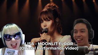 [REACTION] LISA - MOONLIT FLOOR (Official Performance Video) #kcultduo