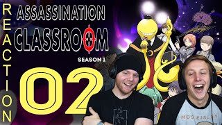 SOS Bros React - Assassination Classroom Season 1 Episode 2 - Baseballs and Assassination?