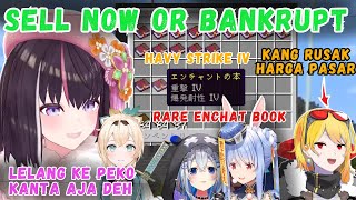 AZKI Mau Lelang RARE ITEM Tapi Takut Kalah Saing Dengan KAELA, Auto Cek Kaela Trading【Hololive|Clip】