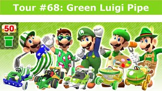 EARTH DAY: Green Luigi Pipe Pulls Compilation | Amsterdam Tour | Mario Kart Tour