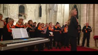 La chorale de Luzarches interprète l'ave Maria de J S Bach & C  Gounod le 3 nov 2023