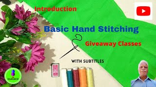 Basic Hand Stitching  Hemming