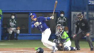 石川昂弥、一昨日に続いてプロ第2号ホームラン！！ (2022/04/07)