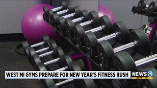 West Michigan gyms prepare for New Year's resolution members