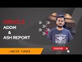 Learn how to use Oracle ADDM and ASH Report to Diagnose and Fix Performance issues in Database.