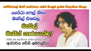 ගෝඨා ෆේල් නිසා බැසිල් එනවලු... බැසිල් මැජික් කාරයෙක්ද? Dr. Harini Amarasuriya | Basil | Gotabhaya