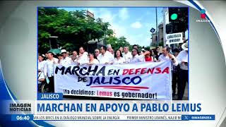 Marchan para defender el triunfo de Pablo Lemus como gobernador electo de Jalisco | Francisco Zea