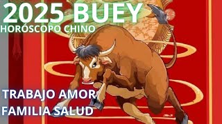 BUEY 2025 HORÓSCOPO CHINO