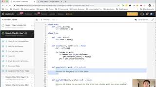 Leetcode - Implement Trie (Prefix Tree) (Python)