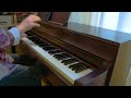 Abba - Dancing Queen - (piano cover by Thomas)