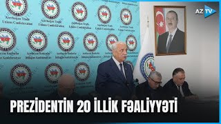 AHİK-də İlham Əliyevin Azərbaycan Prezidenti seçilməsinin 20-ci ildönümü qeyd edildi