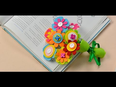 How to Make Felt Flower Bouquets with Buttons and Wood Beads How to Make Felt Flower Bouquets with Buttons and Wood Beads
