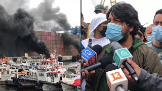 Chile fishermen protest to demand return to Port of Valparaiso | AFP