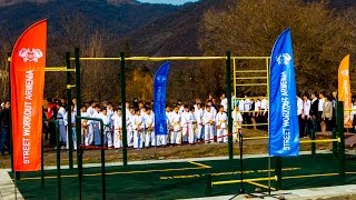 Workout park in Dilijan city (Street Workout Armenia)