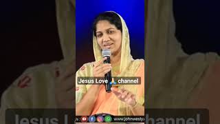 #jesuslovechannel  sis Blessie Wesly short message Telugu