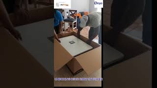 Unboxing  Deye 80KW HV Inverter.