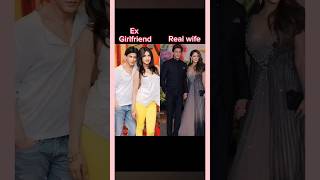 Indian actor ex -girlfriend V/S real life wife #shorts