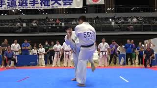 【新極真会】第27回全関東空手道選手権大会　男子各階級準決勝　SHINKYOKUSHINKAI KARATE