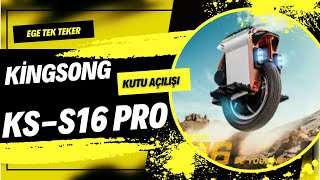 Kingsong Ks-S16 Pro Kutu Açılışı / Unboxing