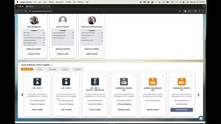 Create Admin Account, Invite Users, Assign Courses
