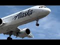 [4K] ALASKA AIRLINES 🇺🇸 AS1436 SEA-LAX Airbus A321-253N N923VA LANDING @ LOS ANGELES INTL AIRPORT